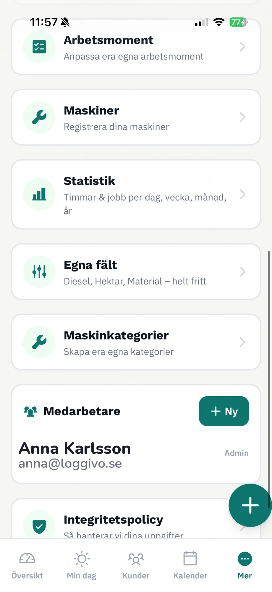 Allt på ett ställe